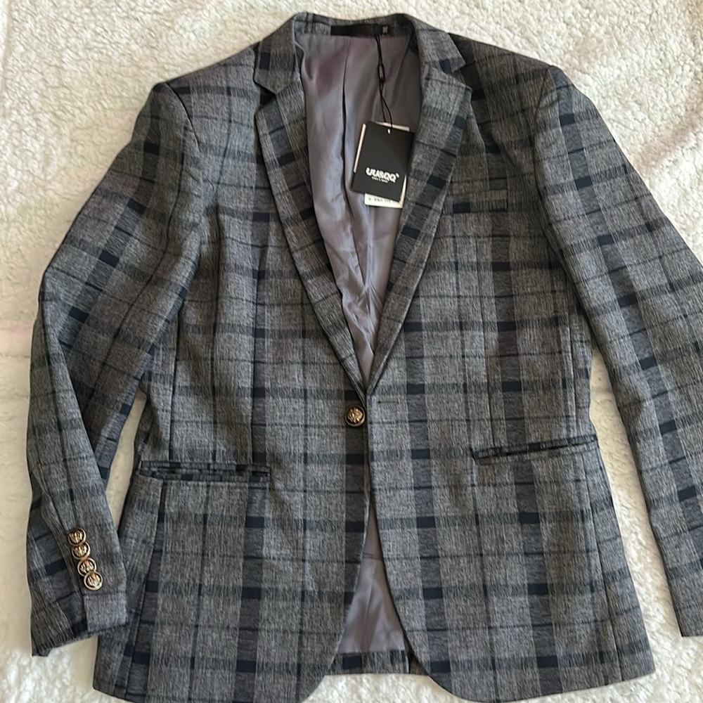 Oversized One Button Blazer